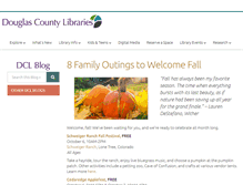 Tablet Screenshot of blogs.douglascountylibraries.org